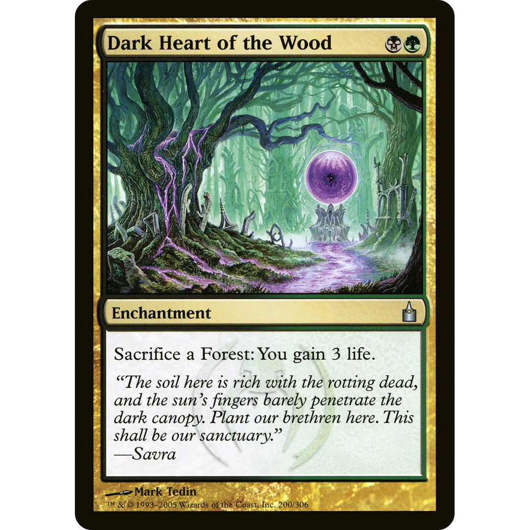 Dark Heart of the Wood (RAV-200) - Ravnica: City of Guilds