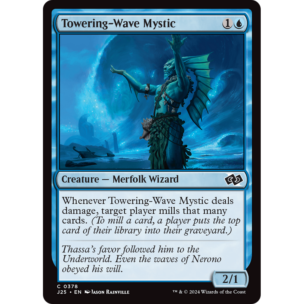 Towering-Wave Mystic (J25-378) - Foundations Jumpstart