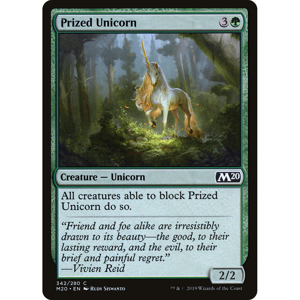 Prized Unicorn (M20-342) - Core Set 2020