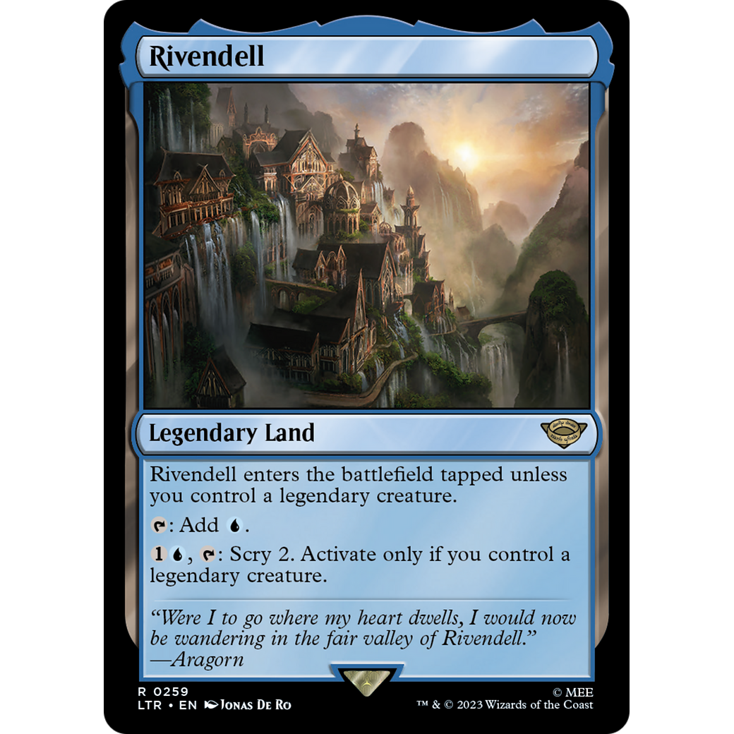 Rivendell (LTR-259) - The Lord of the Rings: Tales of Middle-earth