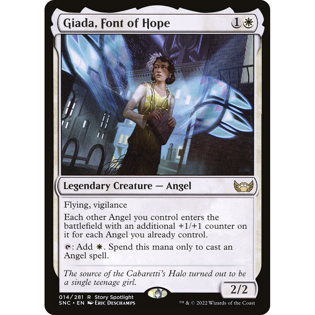 Giada, Font of Hope (SNC-014) - Streets of New Capenna Foil