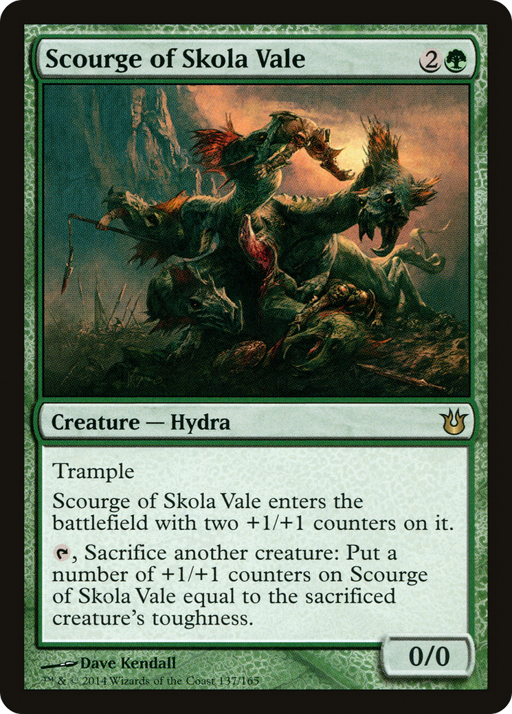 Scourge of Skola Vale (BNG-137) - Born of the Gods Foil