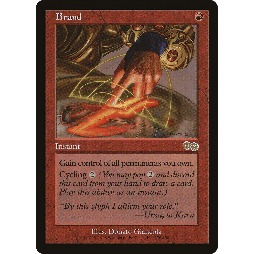 Brand (USG-176) - Urza's Saga