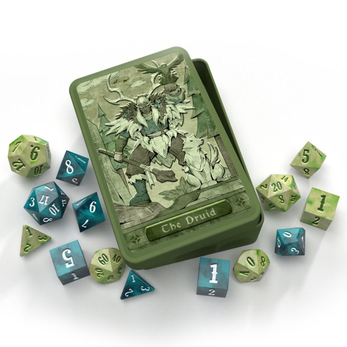 RPG Class Dice Set: The Druid