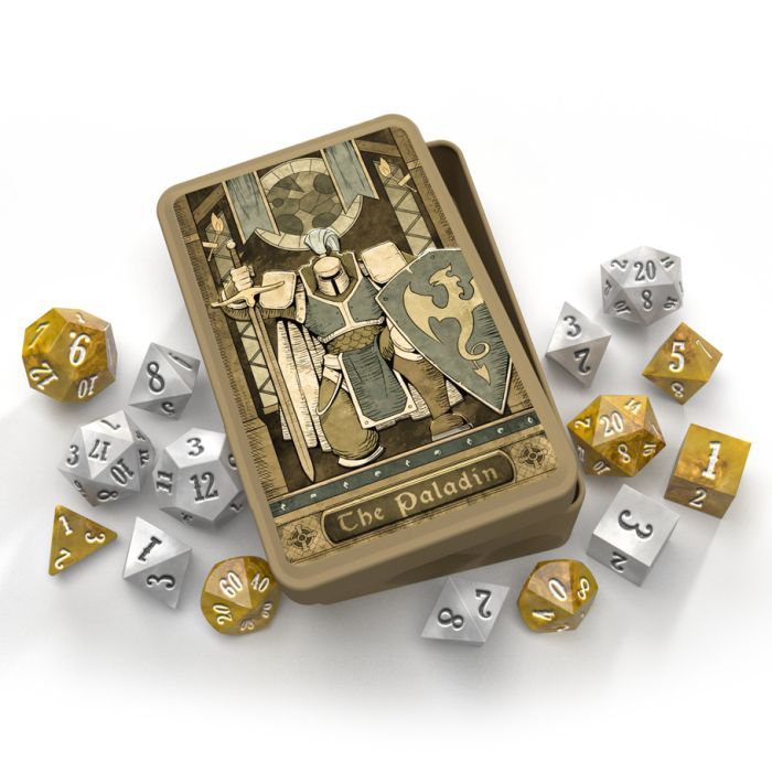 RPG Class Dice Set: The Paladin