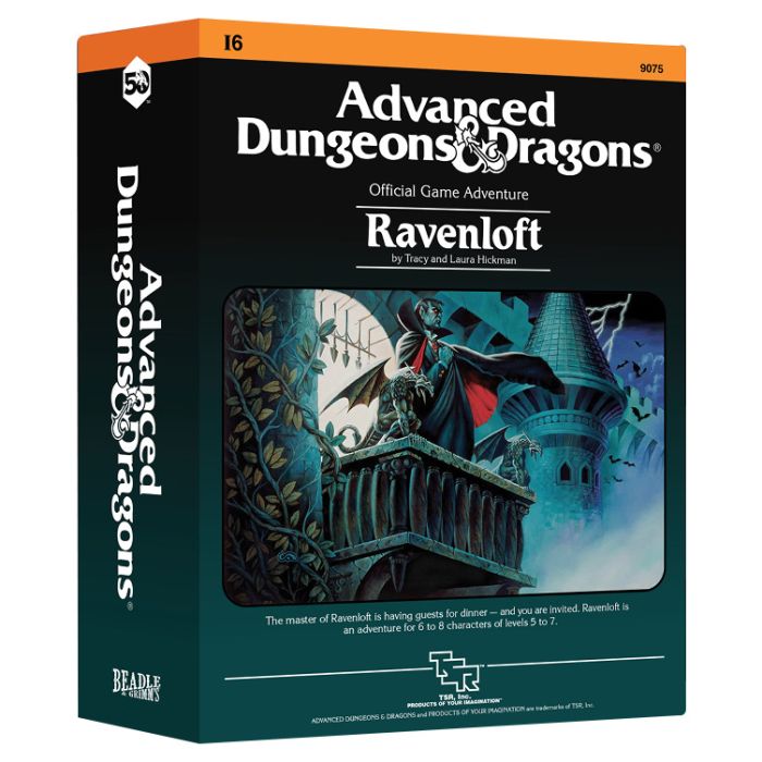 Classic Module Dice Collection: Ravenloft (Pre-Order Expected Release 10/2024)