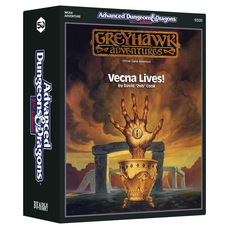 Classic Module Dice Collection: Vecna Lives! (Pre-Order Expected Release 10/2024)