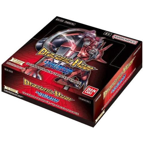 Digimon TCG: Draconic Roar (EX-03) CASE (12 Boxes)