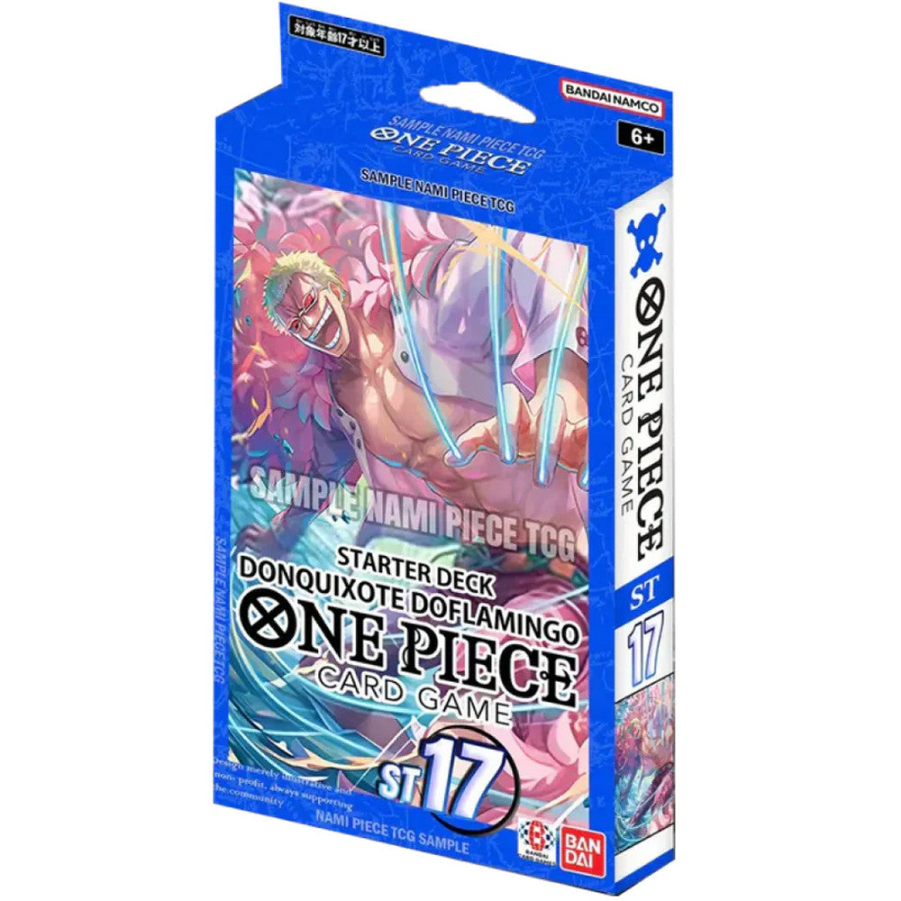 One Piece TCG: Blue - Donquixote Doflamingo Starter Deck [ST-17] (Limit 2)