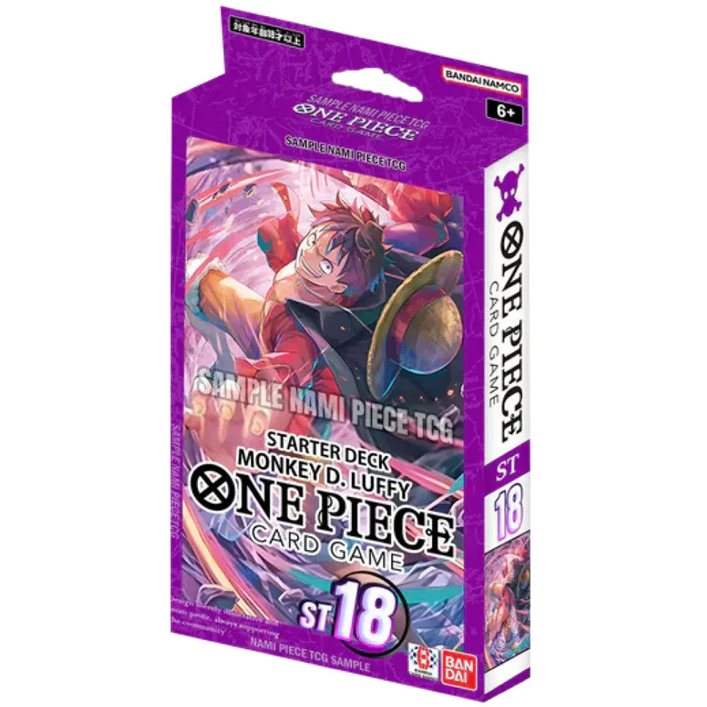 One Piece TCG: Purple - Monkey.D.Luffy Starter Deck [ST-18] (Limit 2)