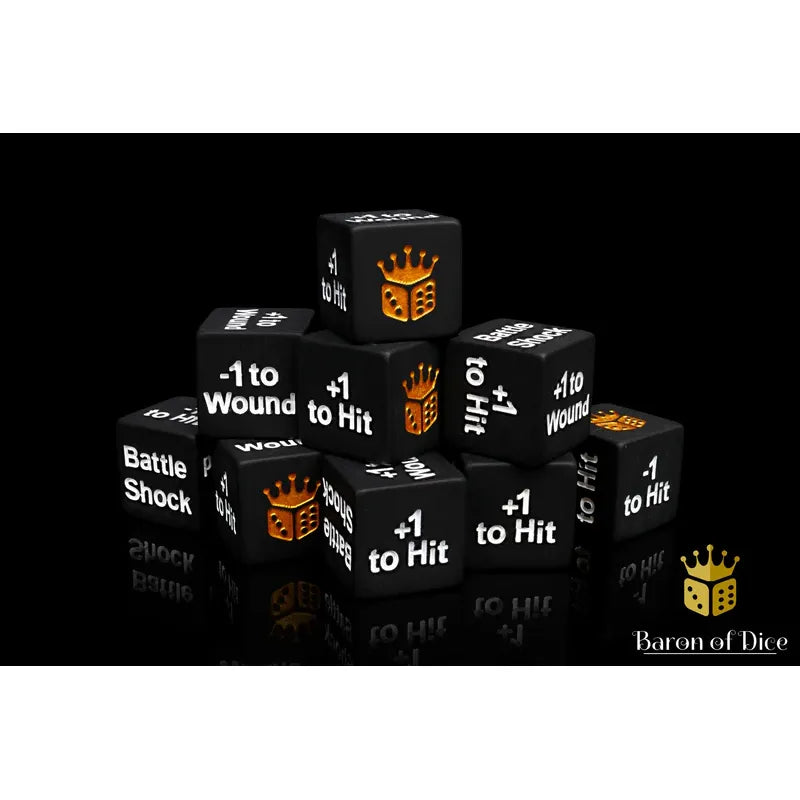 Baron of Dice: Battleshock & Counter Dice Set 10ct