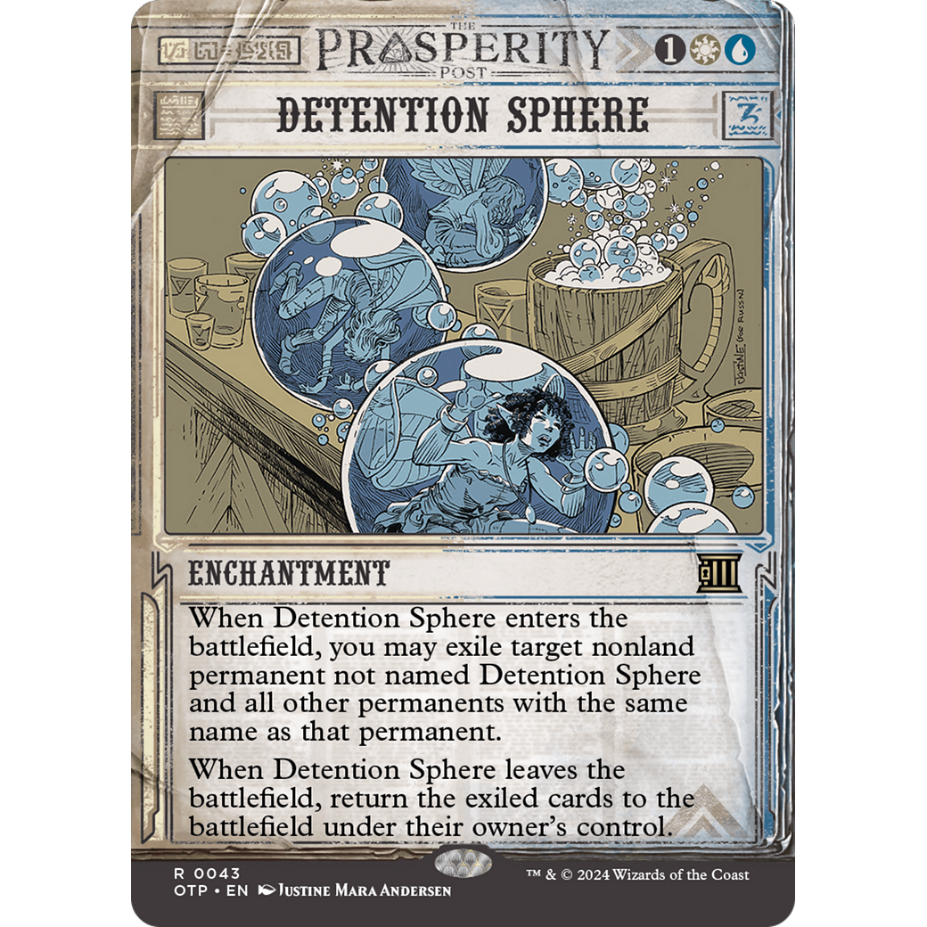 Detention Sphere (OTP-043) - Breaking News: (Showcase) (Borderless)