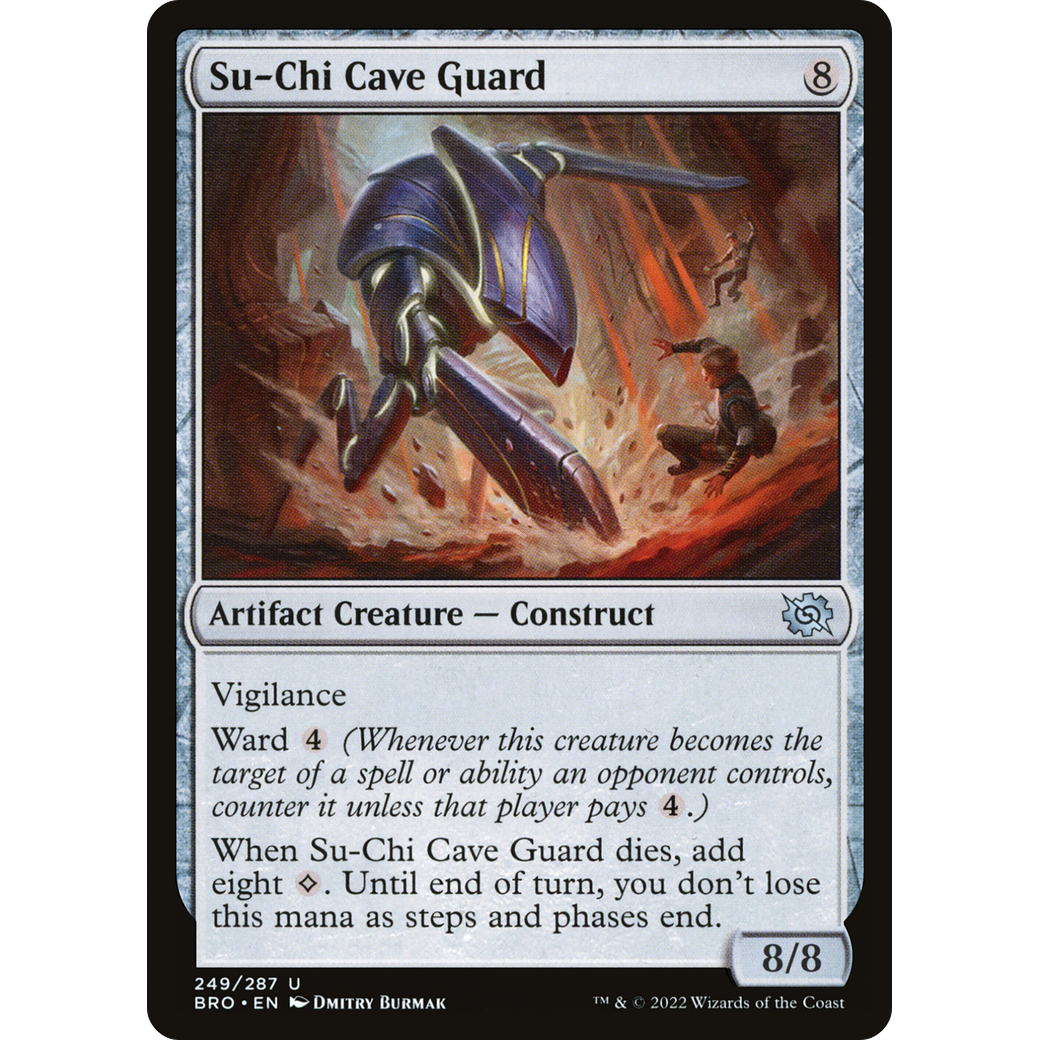 Su-Chi Cave Guard (BRO-249) - The Brothers' War Foil