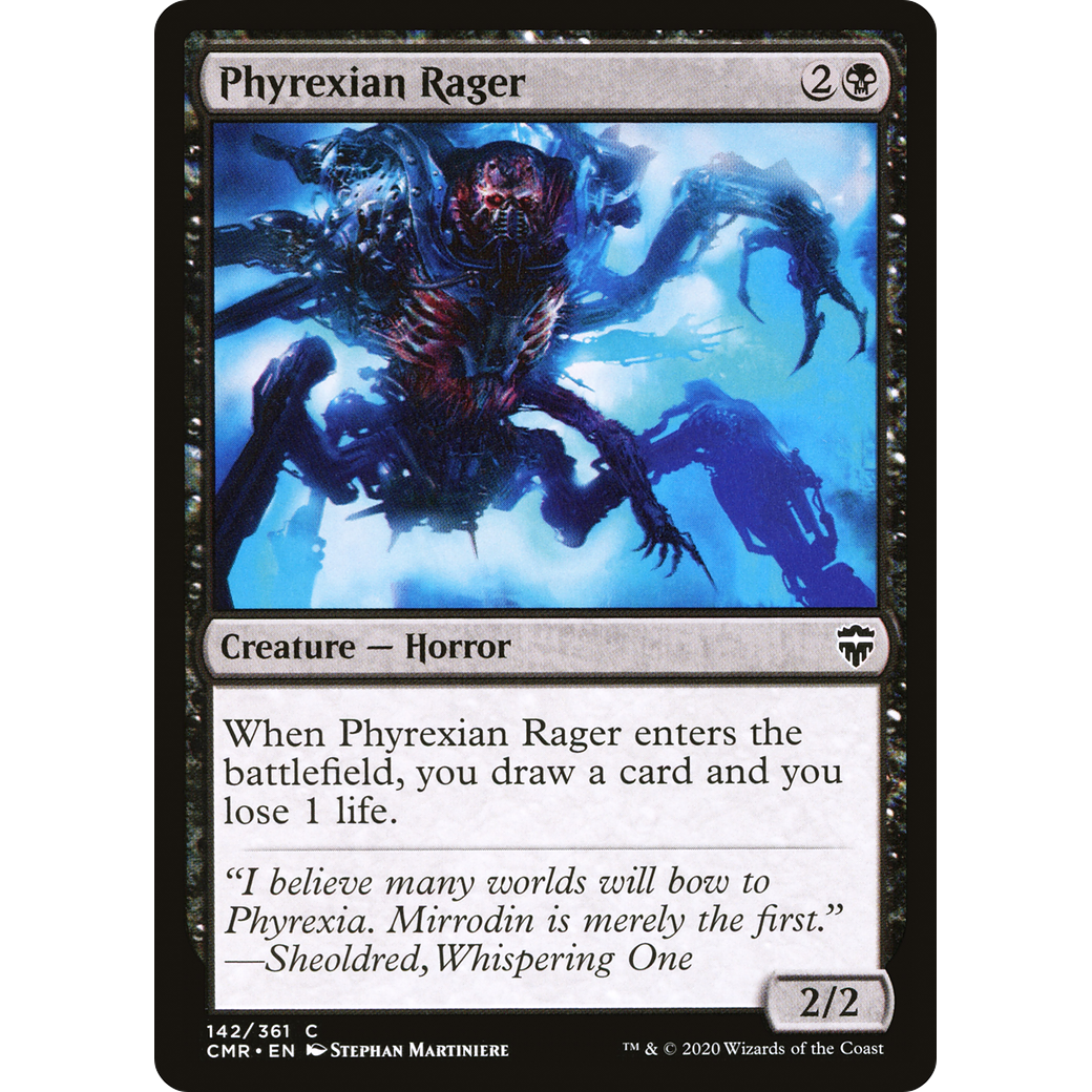 Phyrexian Rager (CMR-142) - Commander Legends Foil
