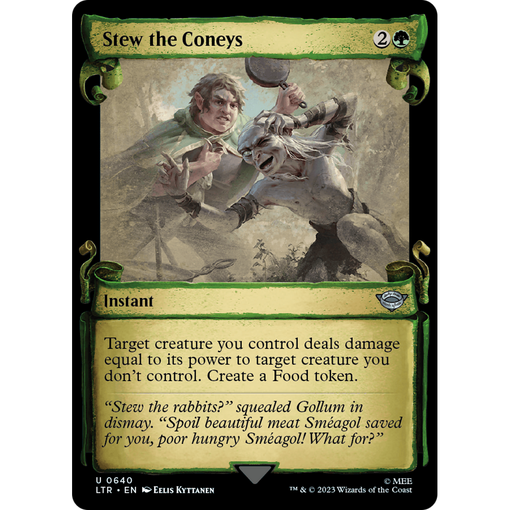 Stew the Coneys (LTR-640) - The Lord of the Rings: Tales of Middle-earth: (Showcase) Foil