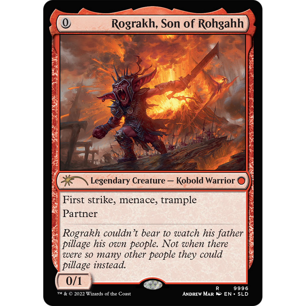 Rograkh, Son of Rohgahh (SLD-9996) - Secret Lair Drop