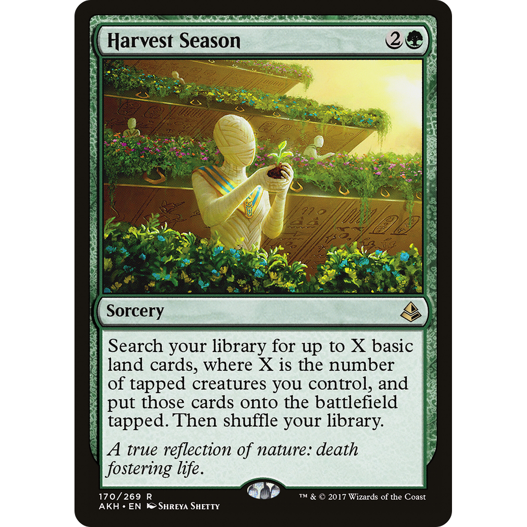 Harvest Season (AKH-170) - Amonkhet Foil
