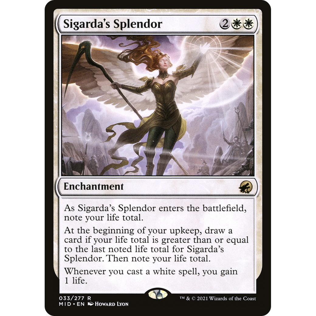 Sigarda's Splendor (MID-033) - Innistrad: Midnight Hunt