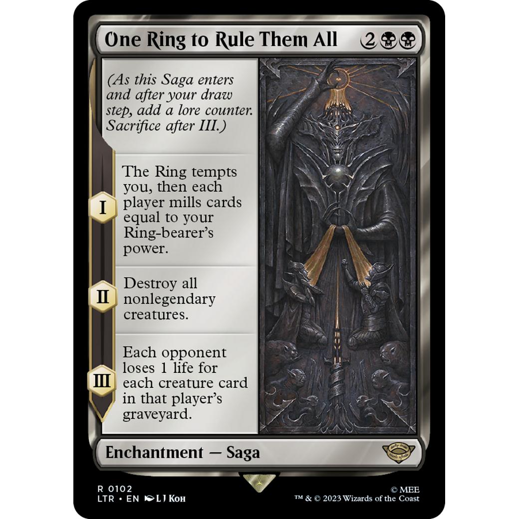 One Ring to Rule Them All (LTR-102) - The Lord of the Rings: Tales of Middle-earth