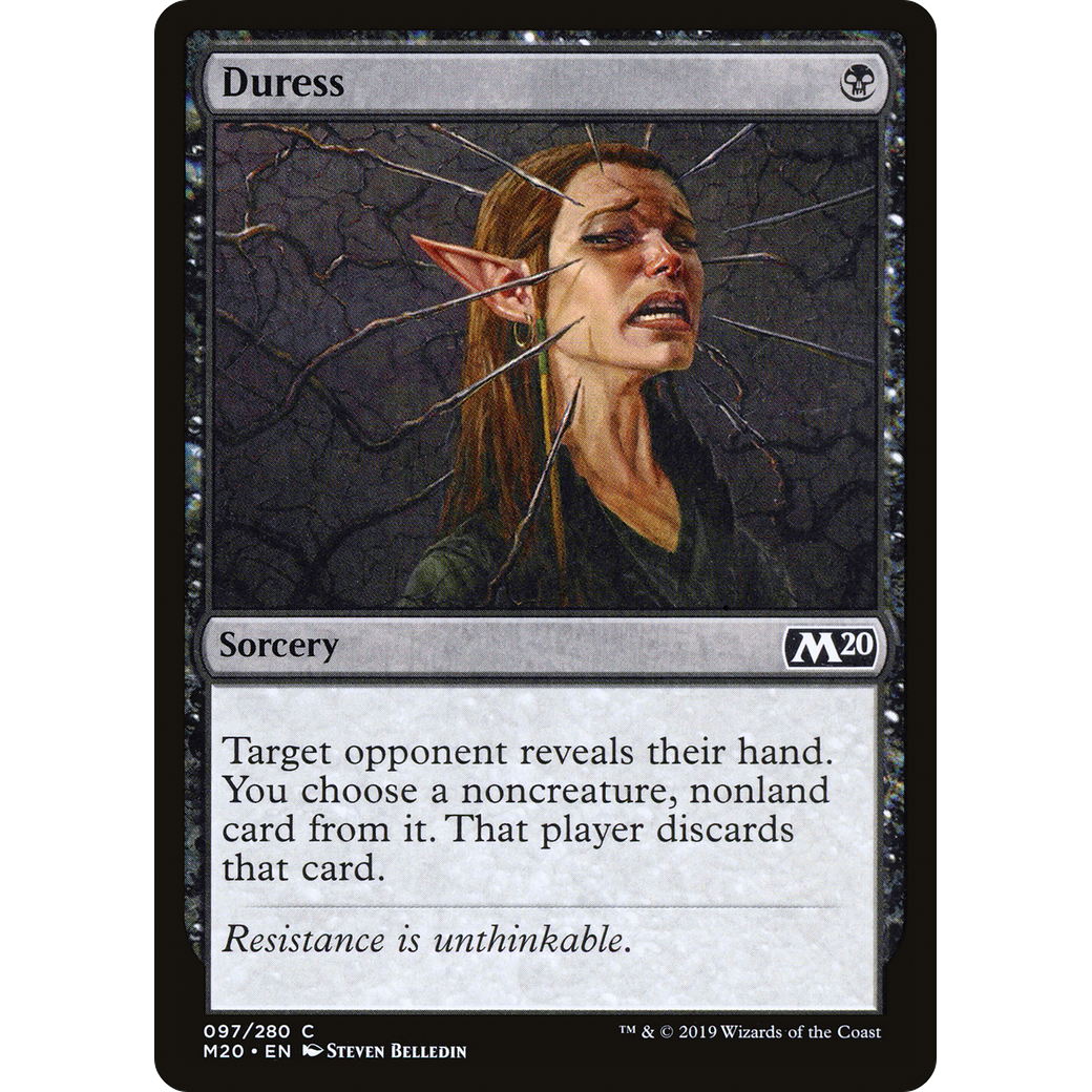 Duress (M20-097) - Core Set 2020 Foil