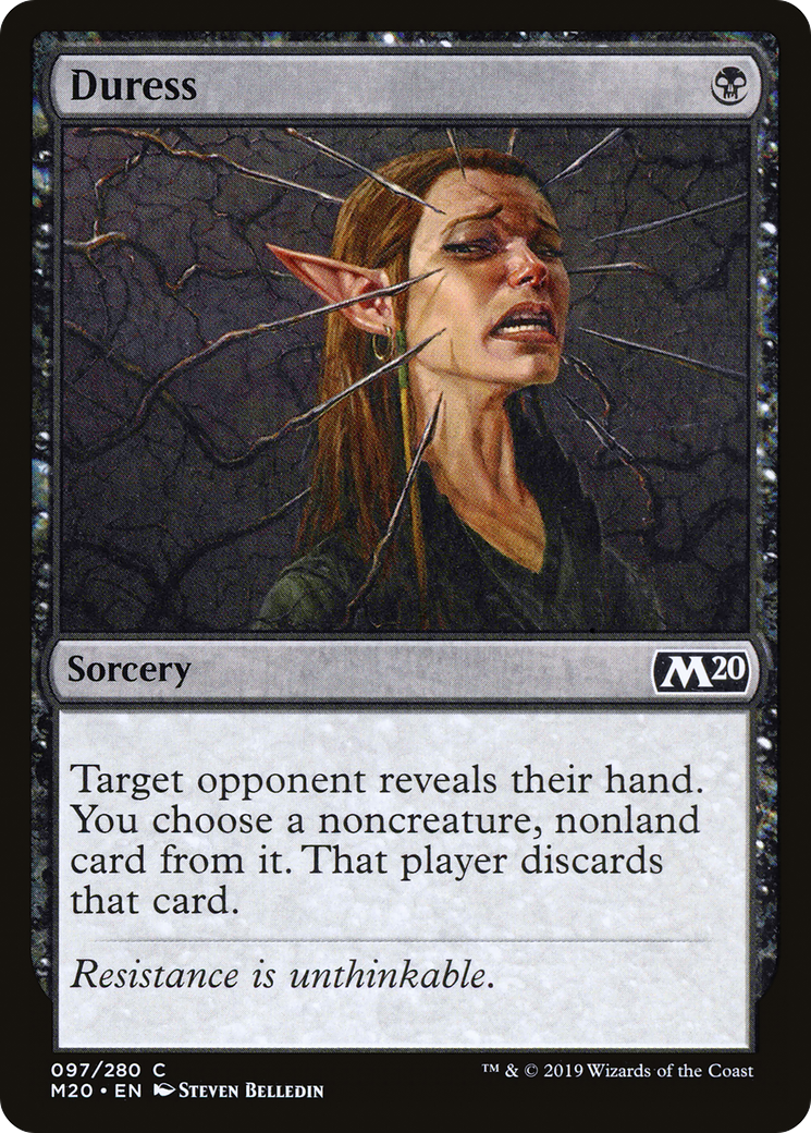 Duress (M20-097) - Core Set 2020 Foil