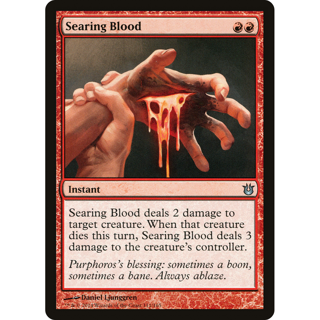 Searing Blood (BNG-111) - Born of the Gods