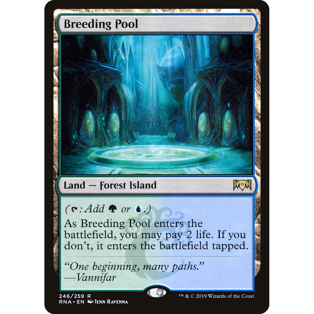 Breeding Pool (RNA-246) - Ravnica Allegiance Foil