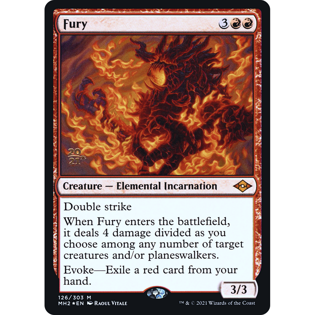 Fury (PRE-126) - Modern Horizons 2 Promos Foil