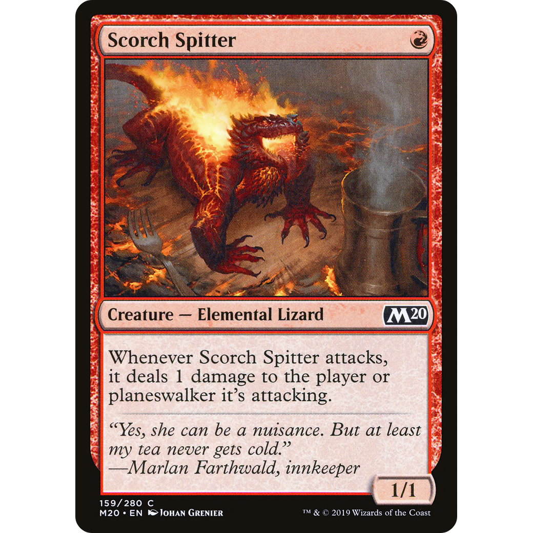 Scorch Spitter (M20-159) - Core Set 2020