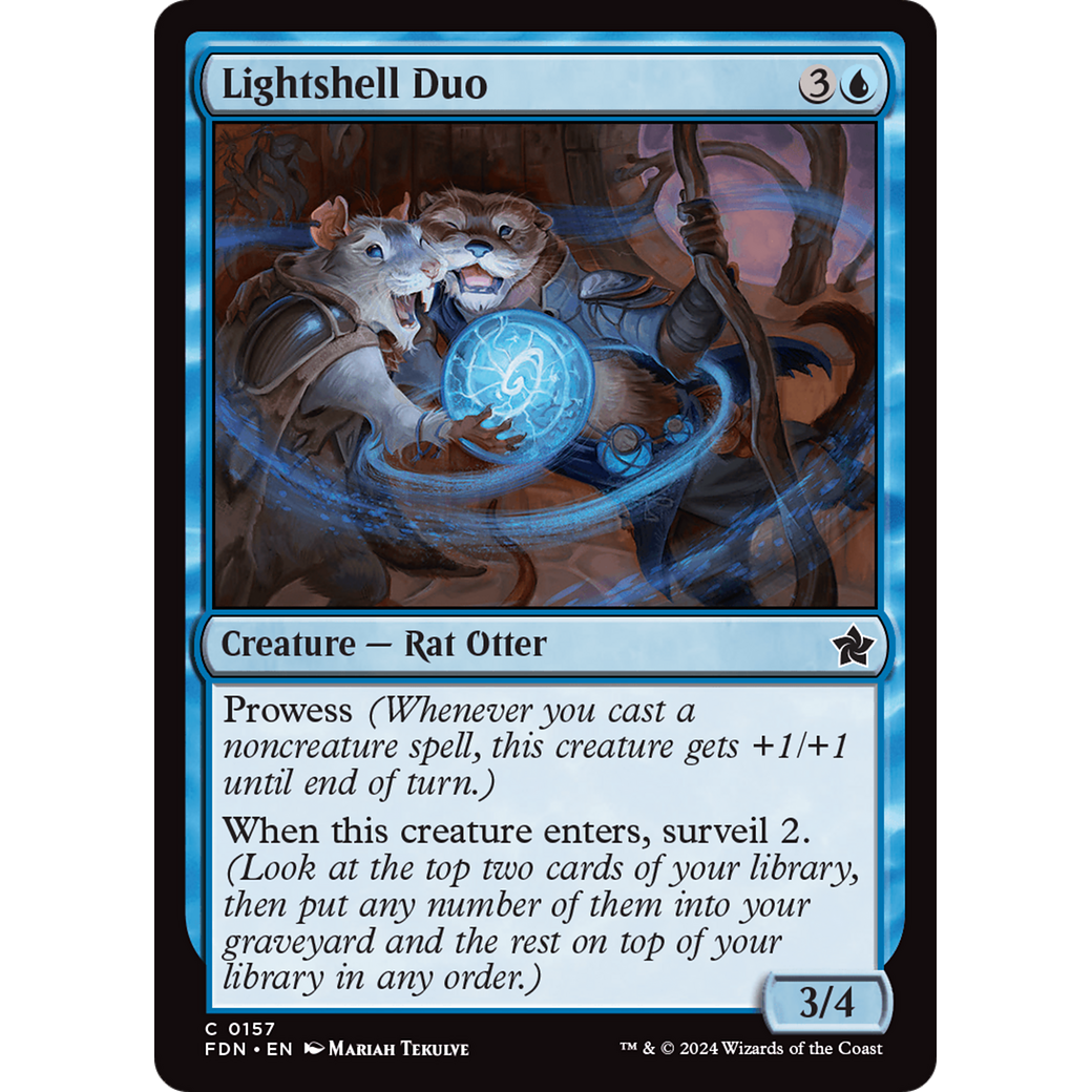 Lightshell Duo (FDN-157) - Foundations Foil