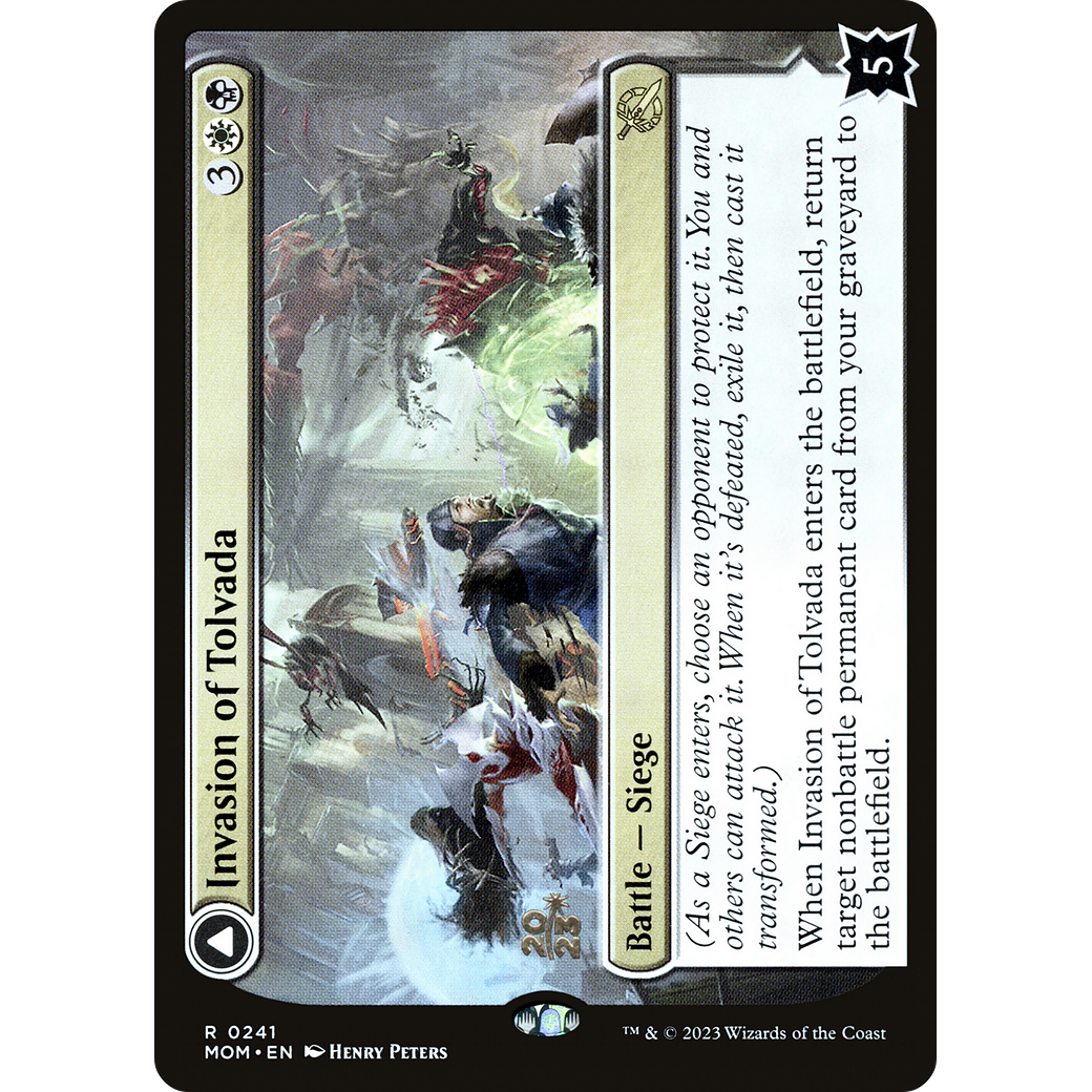 Invasion of Tolvada // The Broken Sky (PRE-241S) - March of the Machine Promos Foil