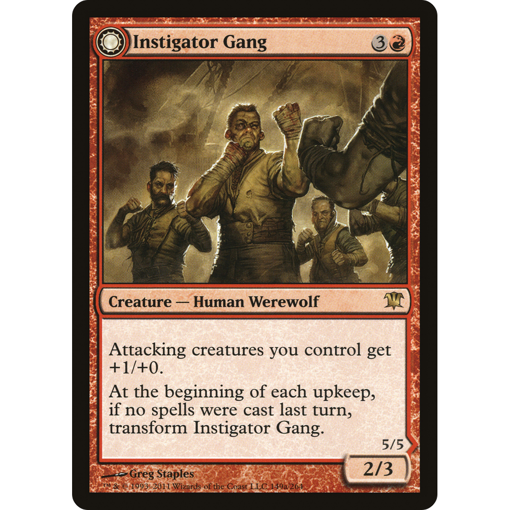Instigator Gang (ISD-149) - Innistrad: (Double Faced Transform)