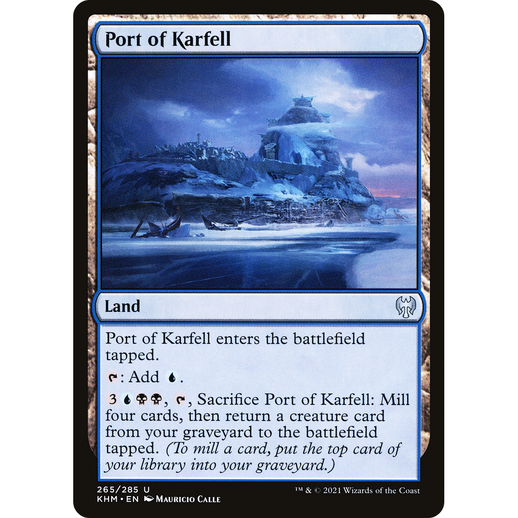 Port of Karfell (KHM-265) - Kaldheim Foil