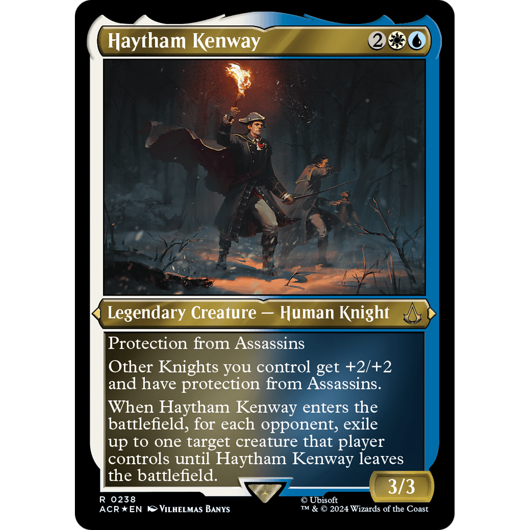 Haytham Kenway (ACR-238) - Assassin's Creed Etched Foil