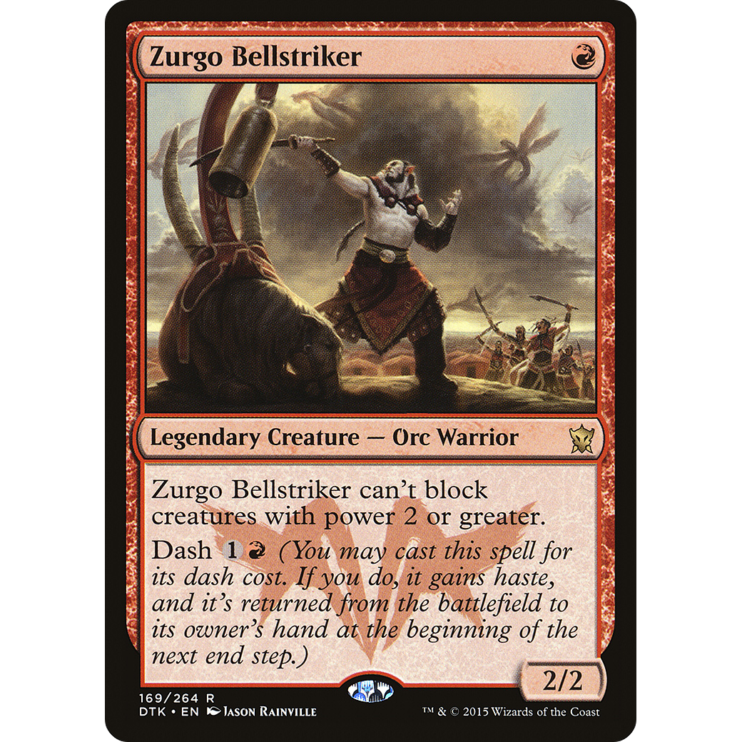 Zurgo Bellstriker (DTK-169) - Dragons of Tarkir Foil