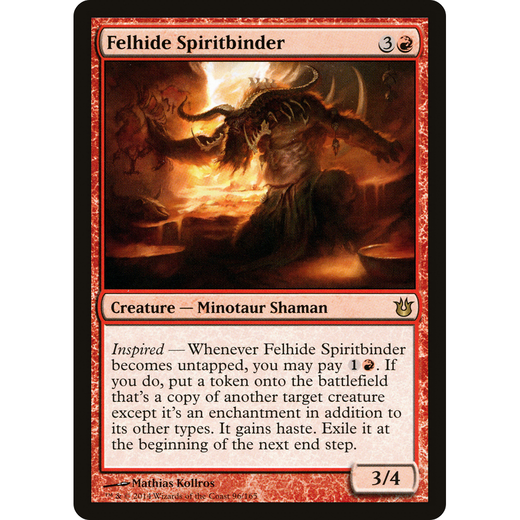 Felhide Spiritbinder (BNG-096) - Born of the Gods Foil
