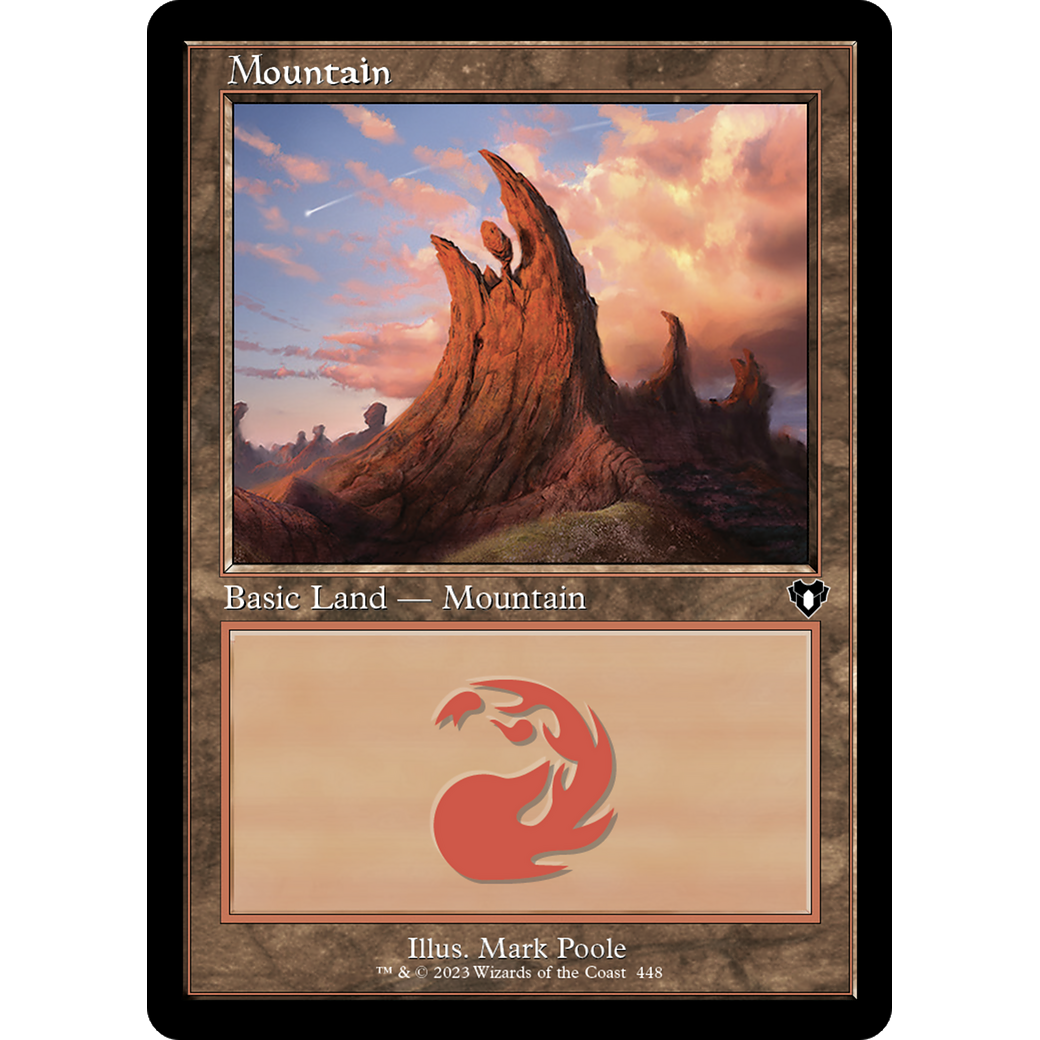 Mountain (CMM-448) - Commander Masters