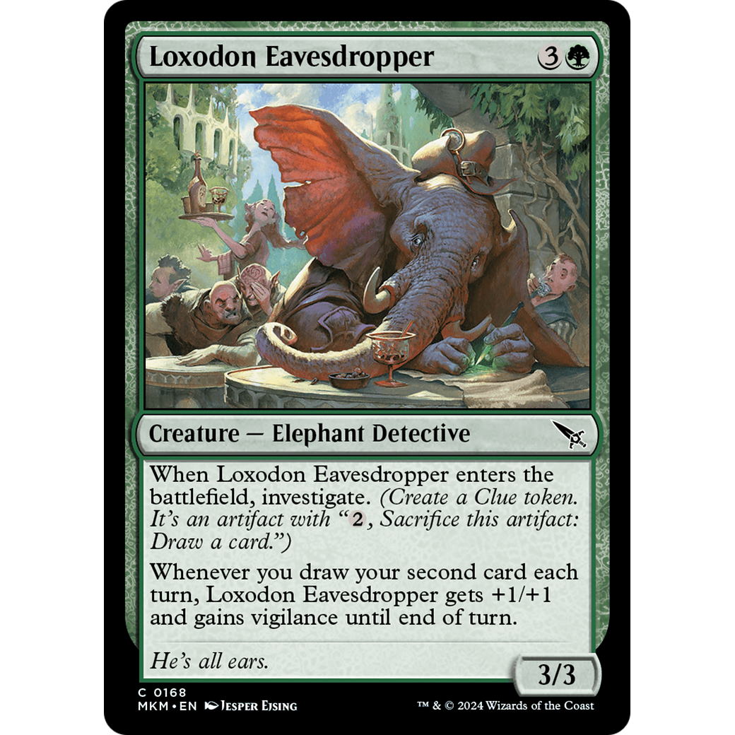 Loxodon Eavesdropper (MKM-168) - Murders at Karlov Manor
