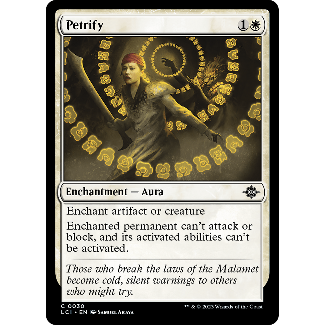 Petrify (LCI-030) - The Lost Caverns of Ixalan