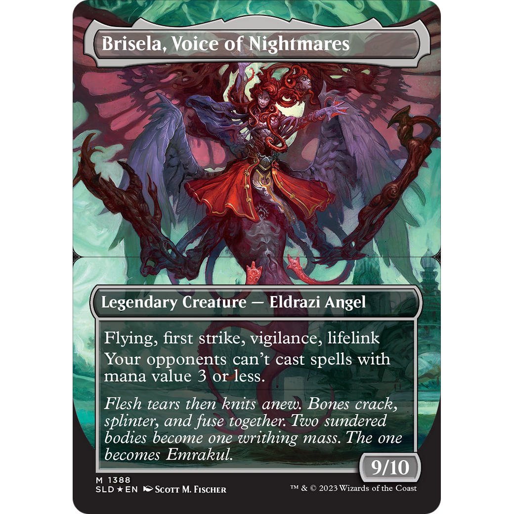 Brisela, Voice of Nightmares (SLD-1388B) - Secret Lair Drop (Borderless)