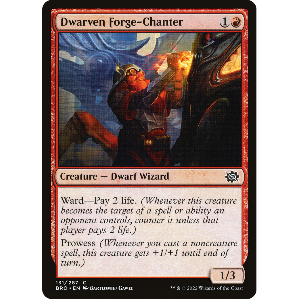 Dwarven Forge-Chanter (BRO-131) - The Brothers' War