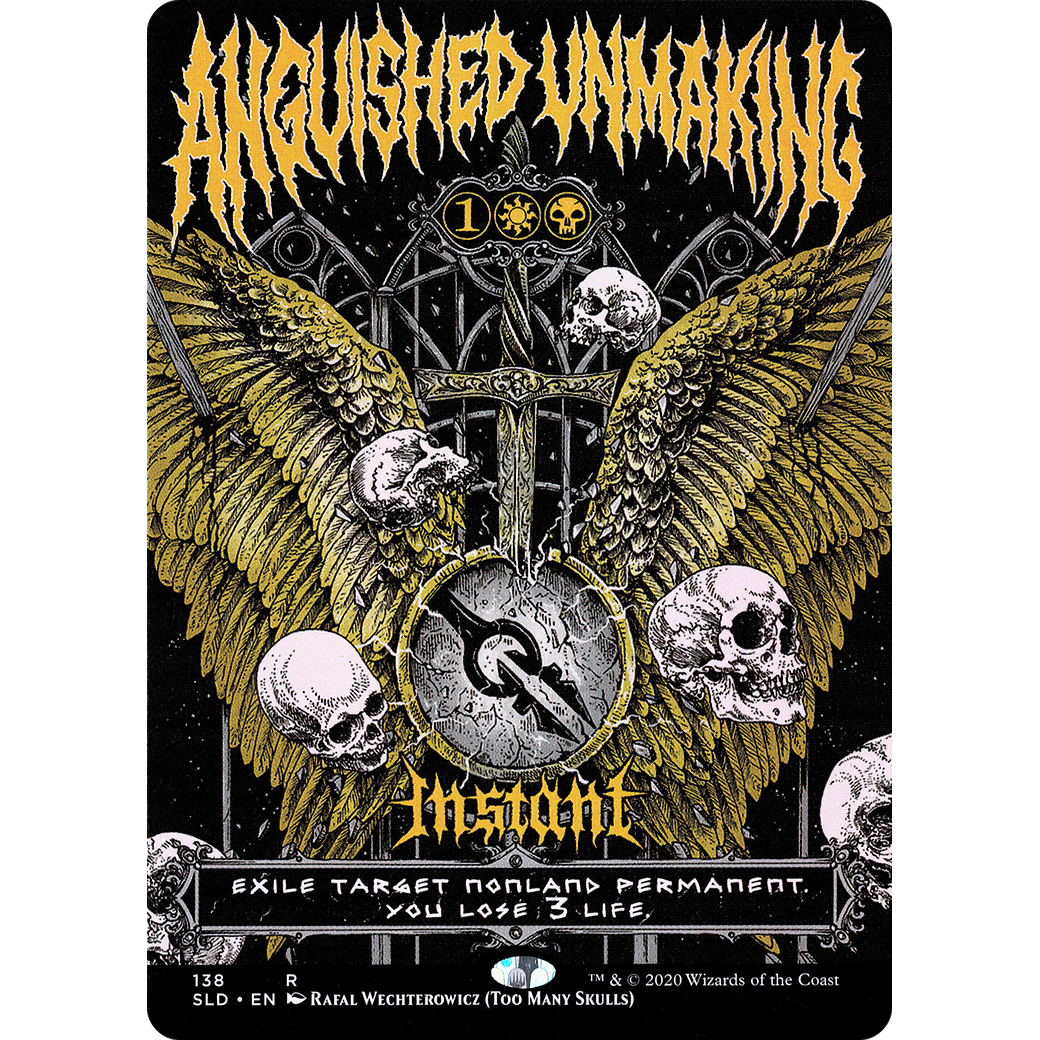 Anguished Unmaking (138) (SLD-138) - Secret Lair Drop (Borderless)