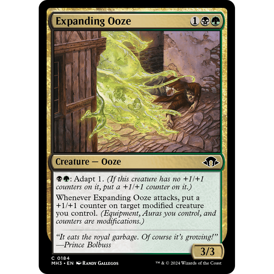 Expanding Ooze (MH3-184) - Modern Horizons 3 Foil