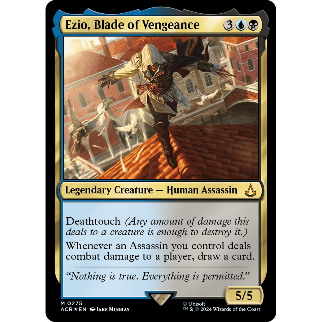 Ezio, Blade of Vengeance (ACR-275) - Assassin's Creed Foil
