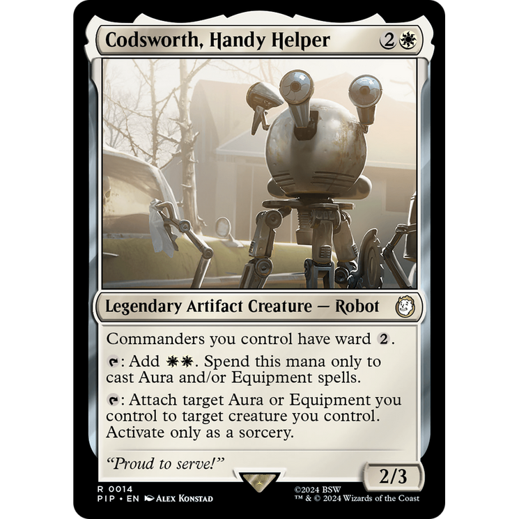 Codsworth, Handy Helper (PIP-014) - Fallout Foil