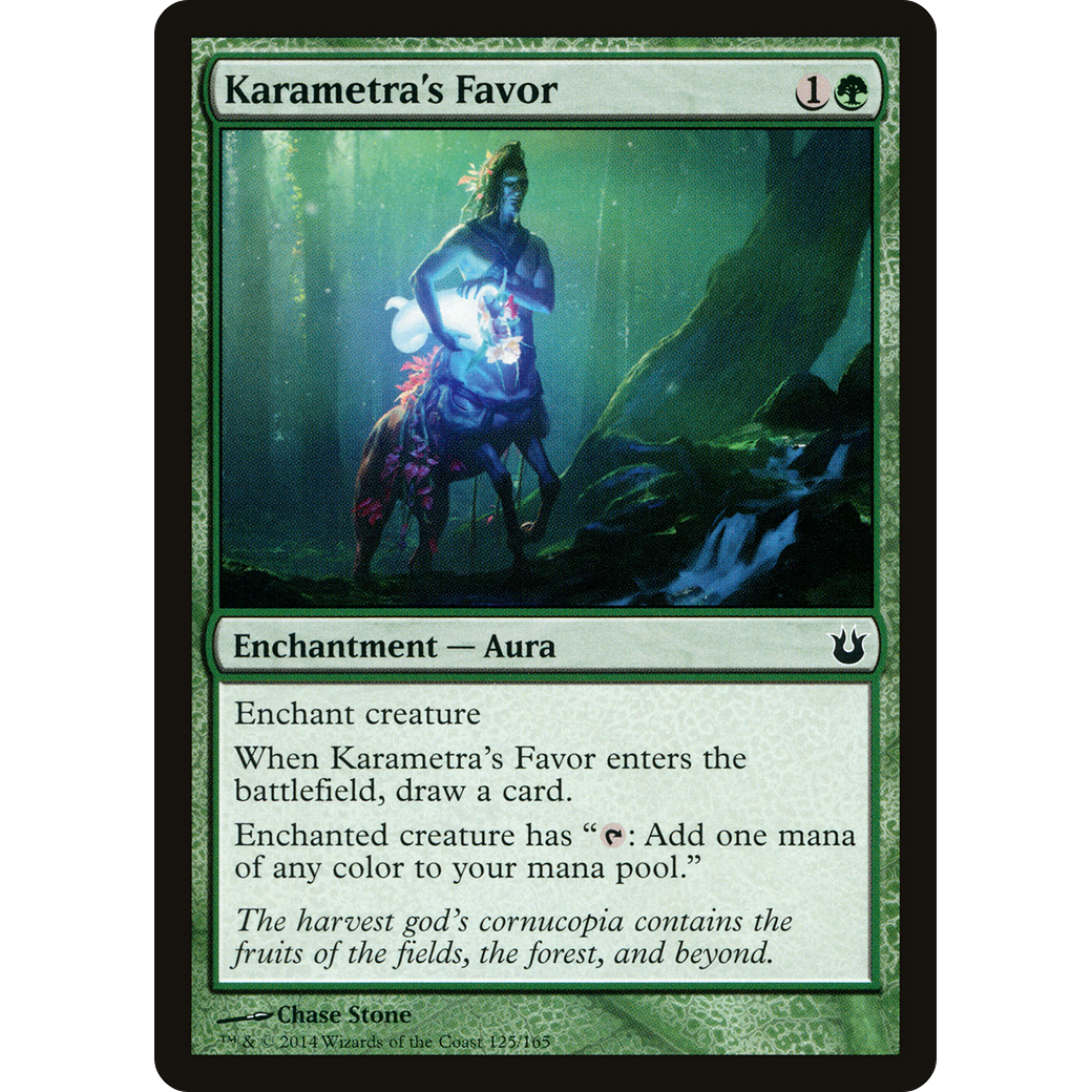 Karametra's Favor (BNG-125) - Born of the Gods