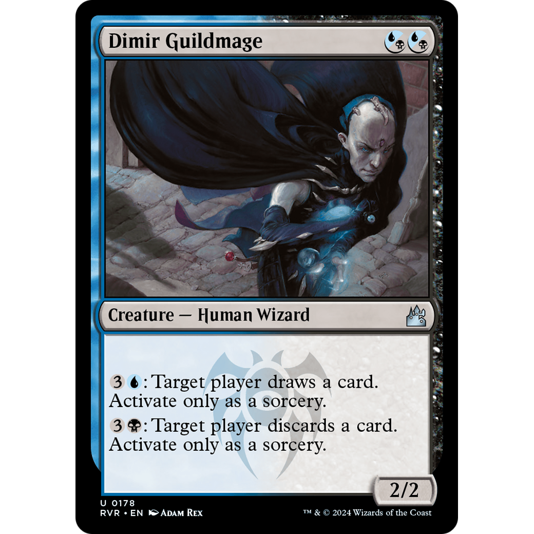 Dimir Guildmage (RVR-178) - Ravnica Remastered