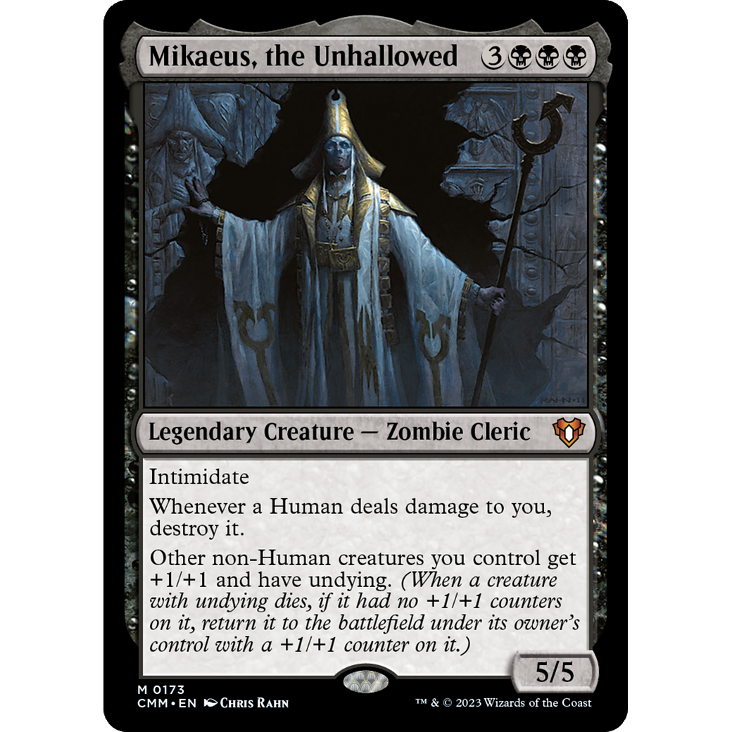 Mikaeus, the Unhallowed (CMM-173) - Commander Masters