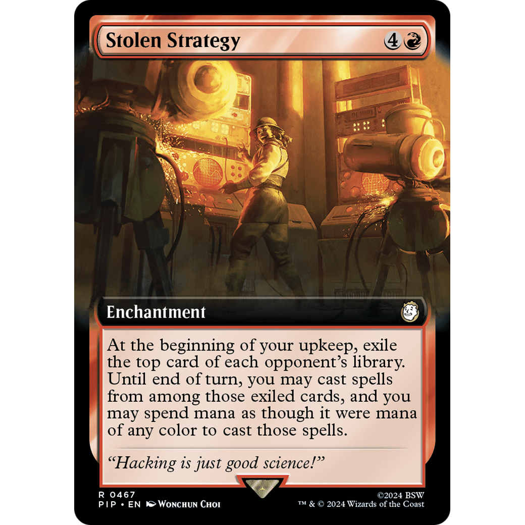 Stolen Strategy (PIP-467) - Fallout: (Extended Art) Foil