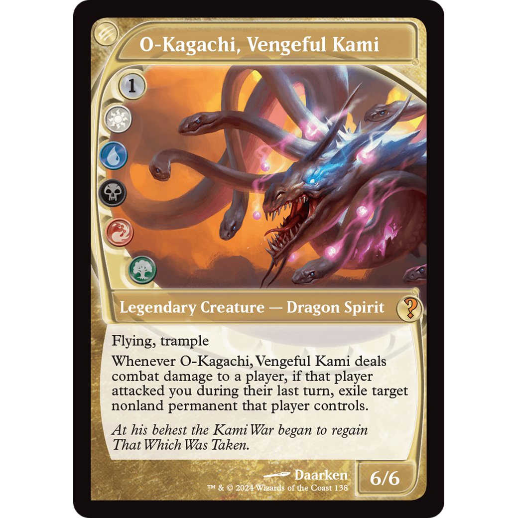 O-Kagachi, Vengeful Kami (Future Sight) (MB2-138) - Mystery Booster 2